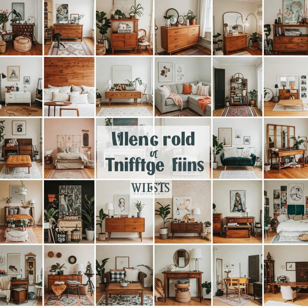 Thrifted Treasures: Decorating with Secondhand Finds