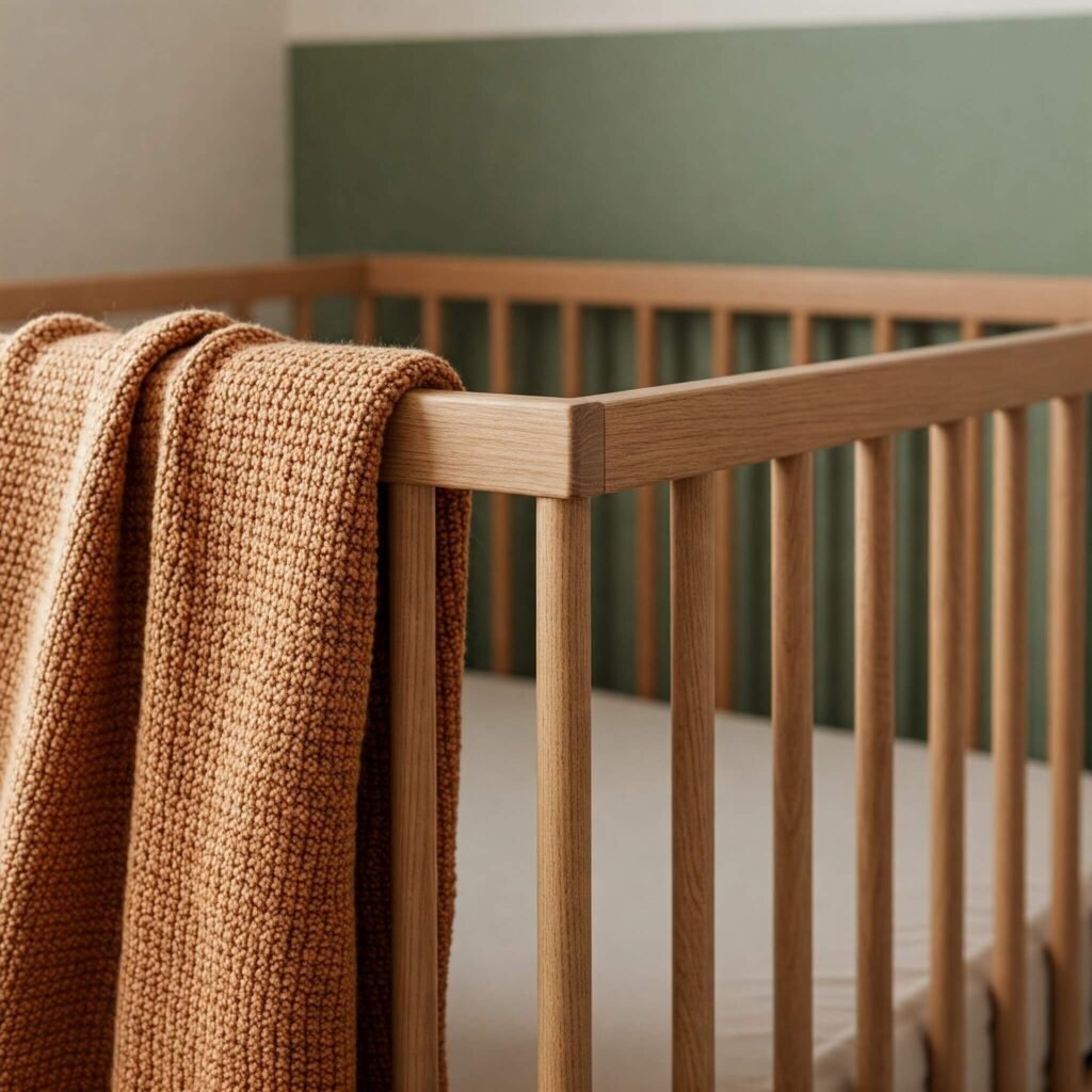 Earthy Nursery Detail