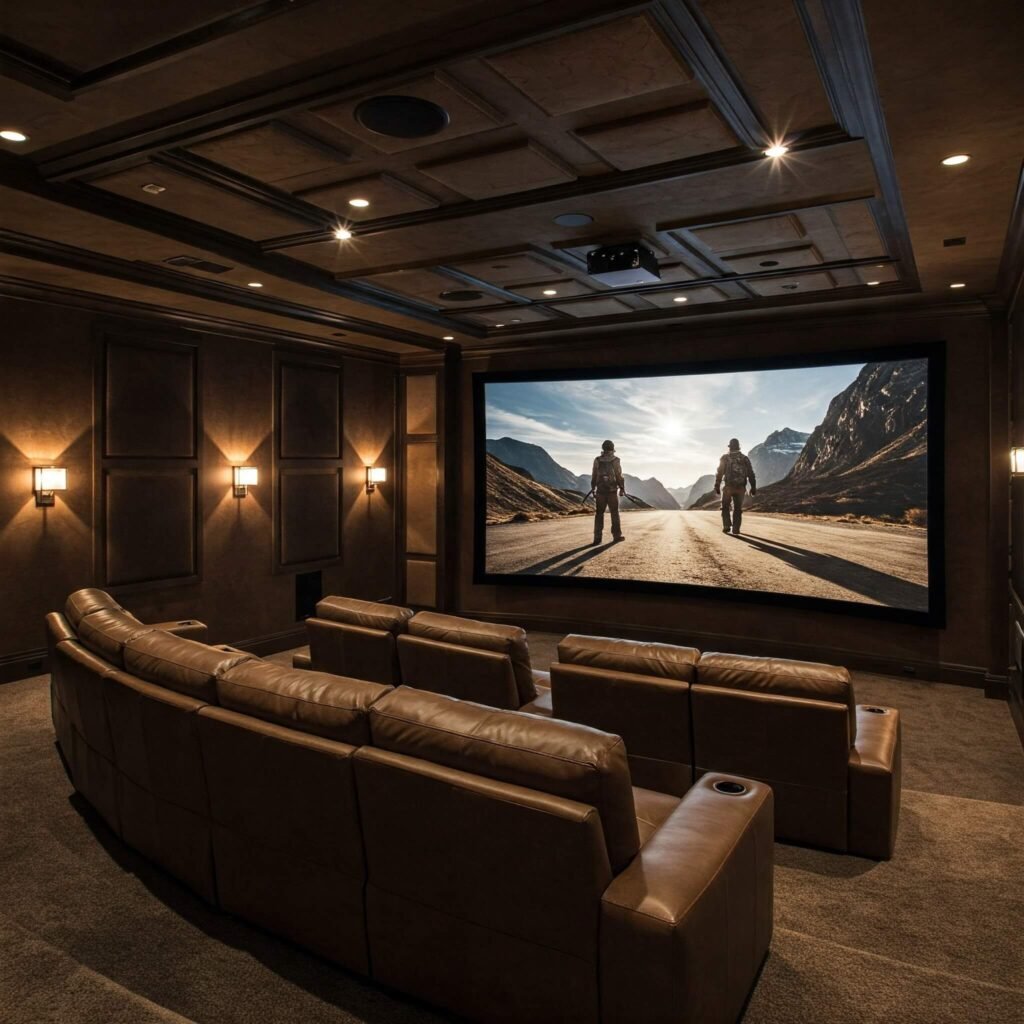 Luxurious Home Theater