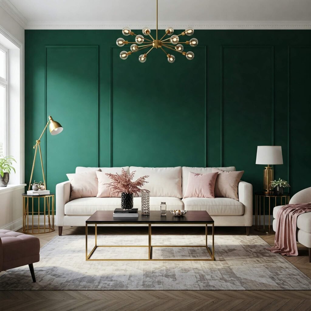 Accent Wall Living Room Transformation