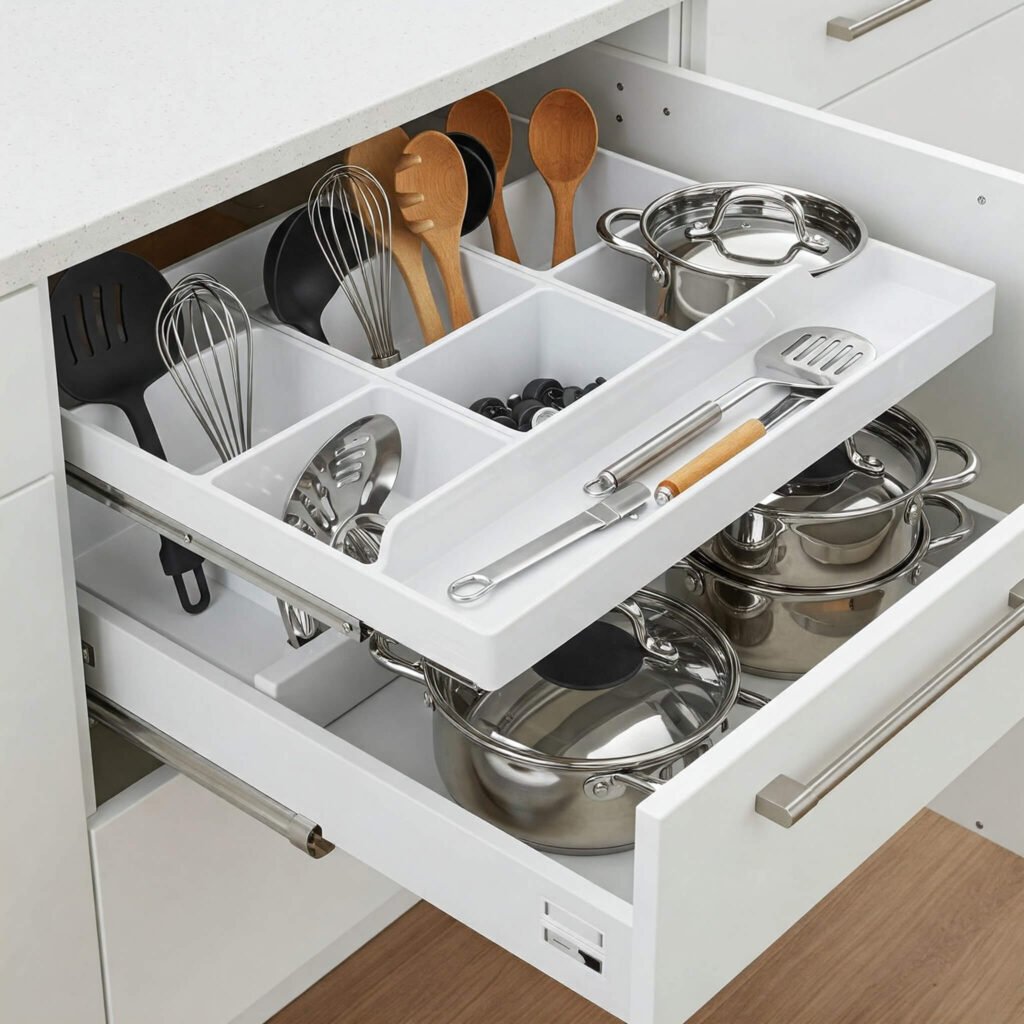 Organized Kitchen Drawer