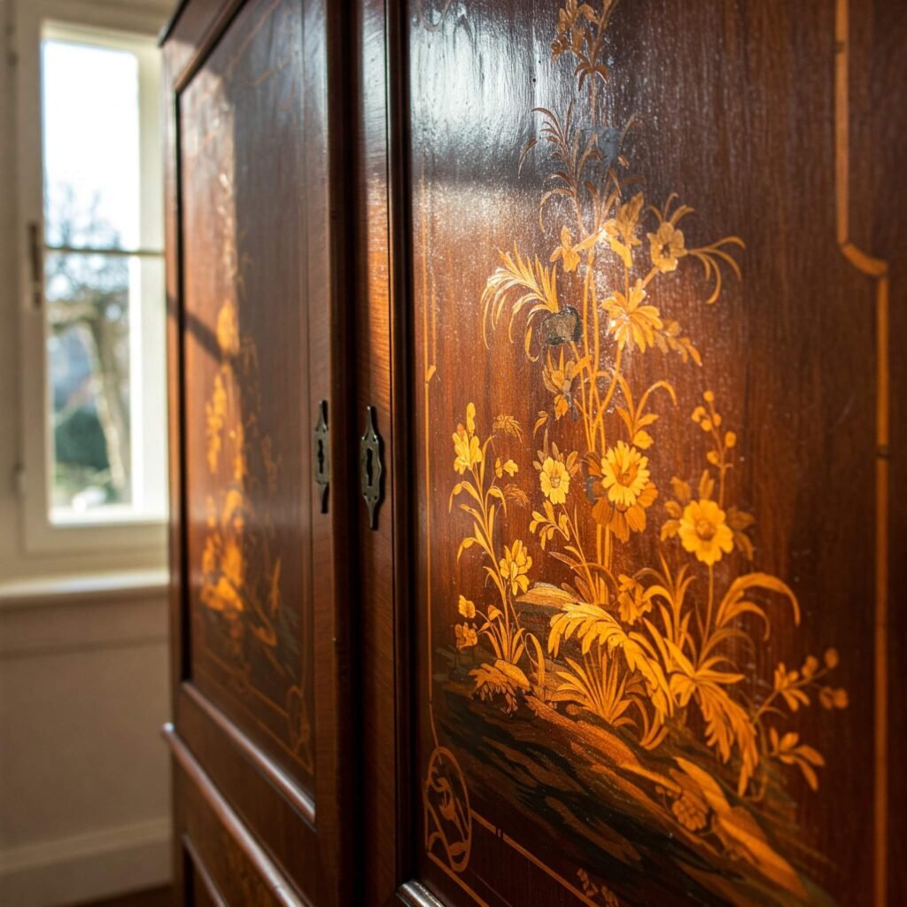 Intricate Marquetry Detail