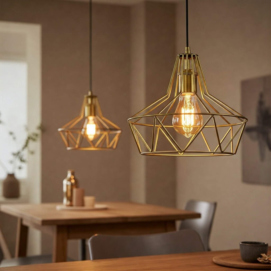 Warm and Inviting Pendant Light Fixture