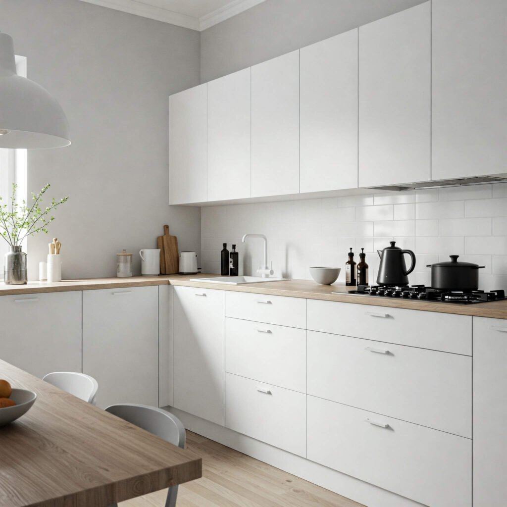 Minimalist Scandinavian Kitchen Design