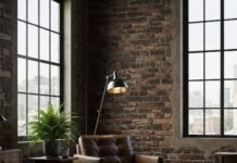 Raw & Real: Mastering Industrial Interior Design Industrial Chic Living Room Corner