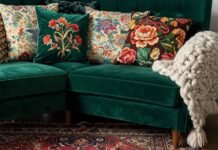 Bohemian Interior Design: 21 Ideas to Unleash Your Unique Style Textured and Colorful Bohemian Living Room Corner